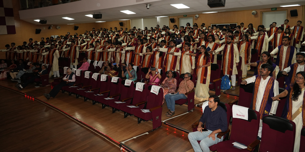 Pledge was administered to graduated students